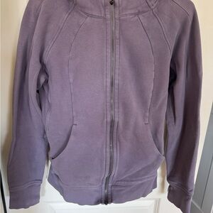 lululemon athletica Scuba Purple Hoodie